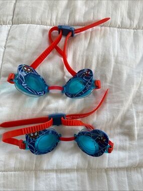 Marvel Spider-Man Swim Goggles - Red & Blue - 2 pack